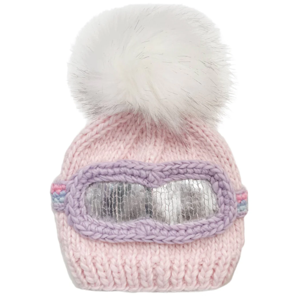 Pink Ski Goggle Hat|6195