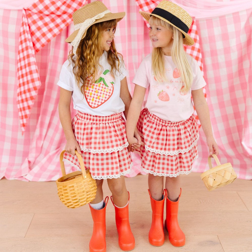 Life is Sweet Strawberry S/S T-shirt - Ballet|12588