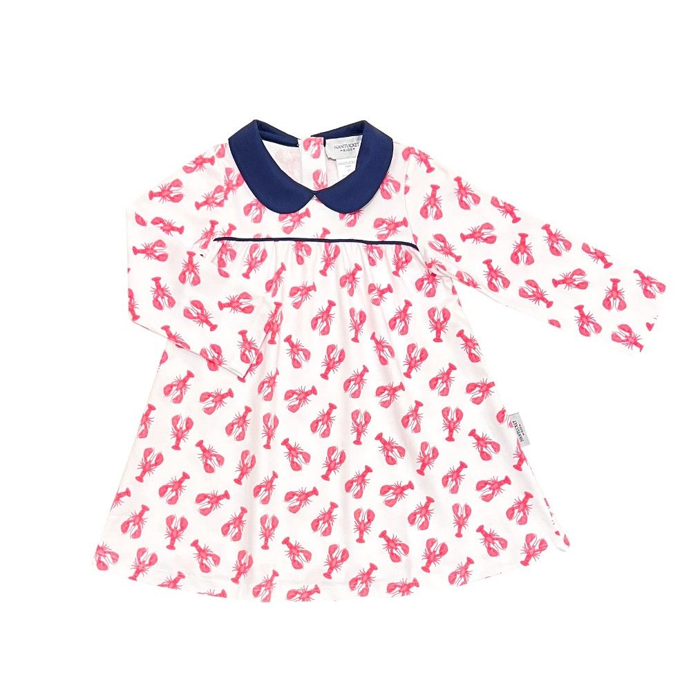 New England Lobster Pima Play Dress|10442