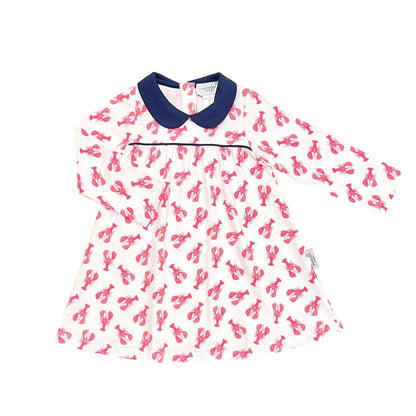 New England Lobster Pima Play Dress|10442