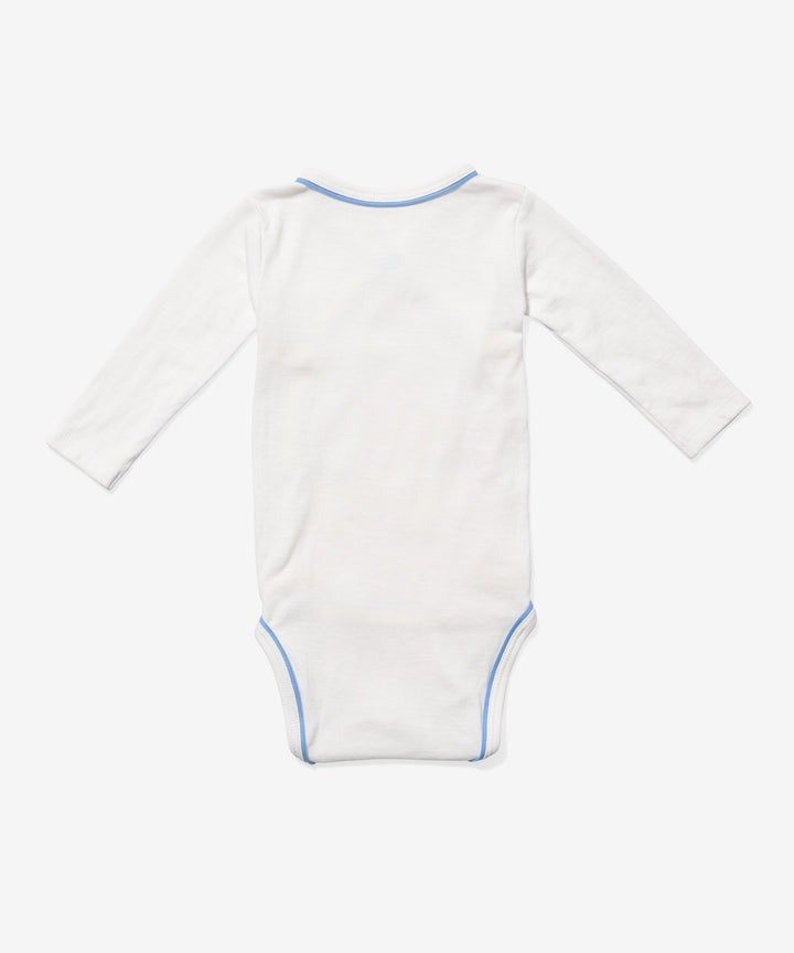 Crossbody One-Piece, Blue Piping|9448