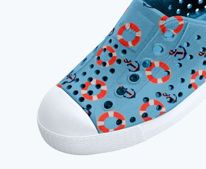 Jefferson Native Shoes-Aquarius Blue/ White