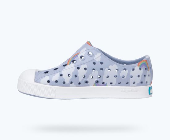 Jefferson Native Shoes- Rainbow/Sky Blue