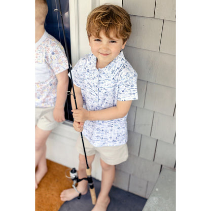 Sharks Boy's Polo Shirt|8822