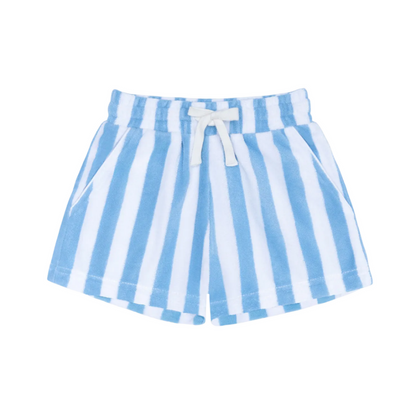 Boys bay stripe french terry short|11423