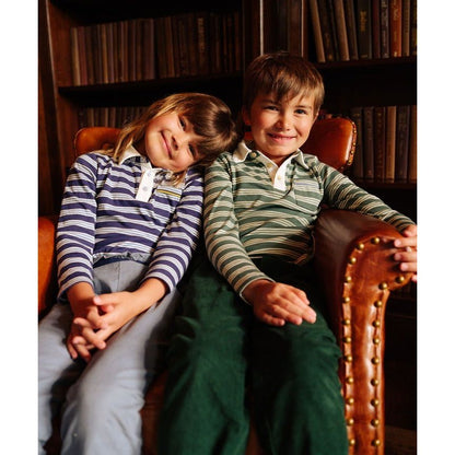 Parker Polo, Navy Twin Stripe|9374