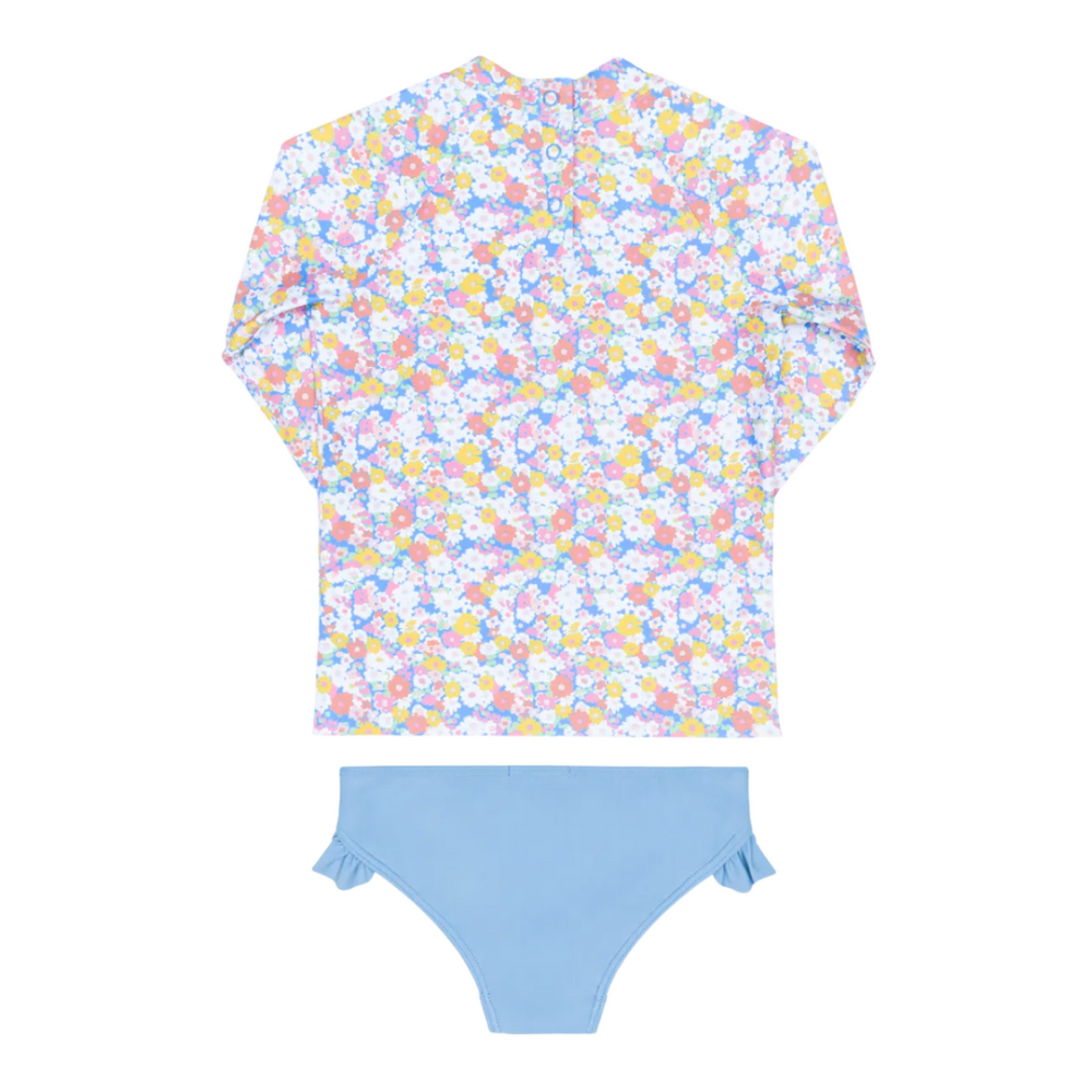 Girls jasmine blossom rashguard set|11505