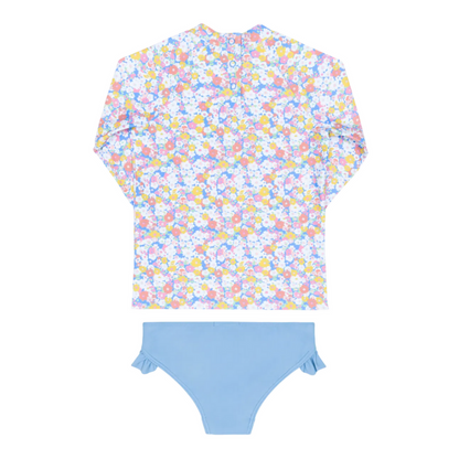 Girls jasmine blossom rashguard set|11505