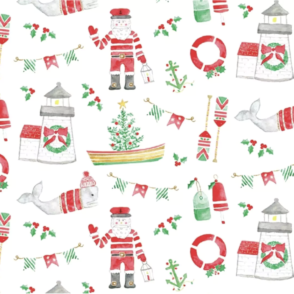 Sailor Santa Pima Cotton Dress|3088