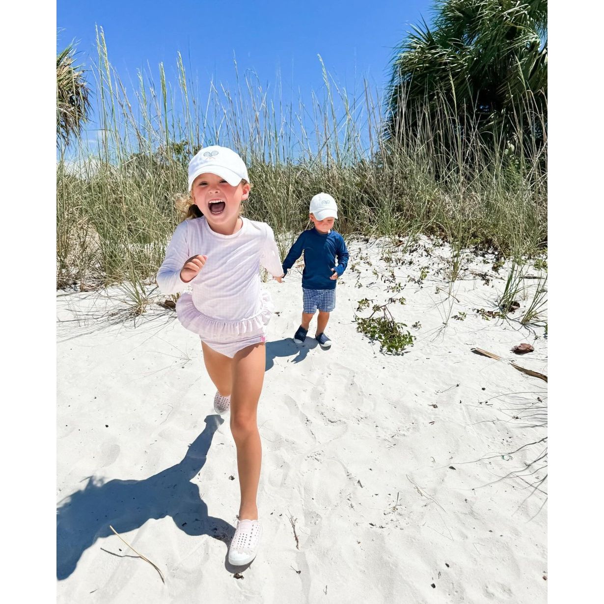 Girls' Tennis Bow Baseball Hat - white|8042