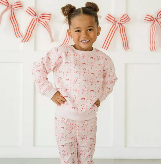 Candy Cane Lane Christmas Sweatshirt|9780