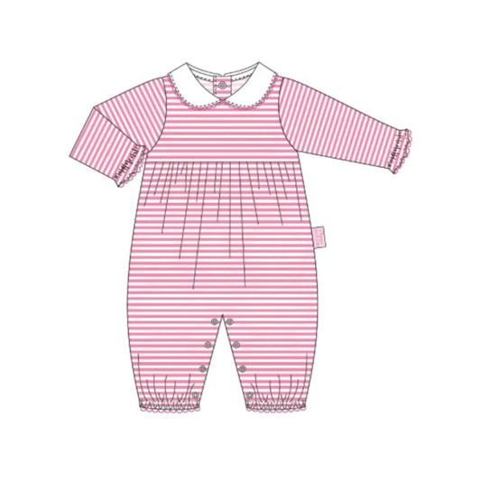 Pippa Pima Playsuit-Bubblegum Stripe|13210