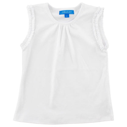 Girls Summer Tee - White|11547