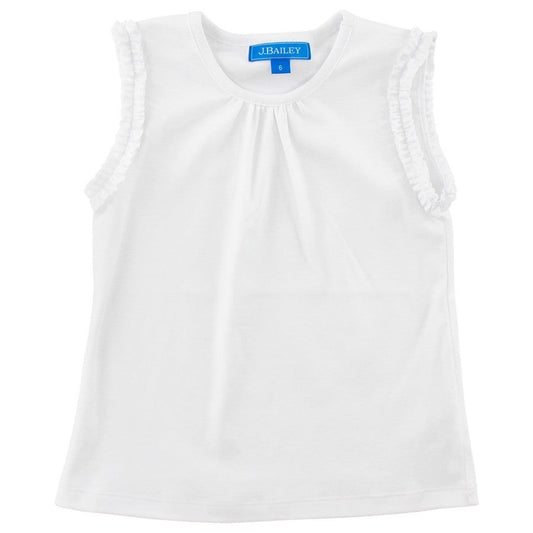 Girls Summer Tee - White|11547