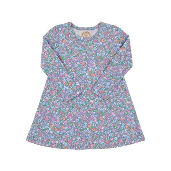 Long Sleeve Polly Play Dress- Mountain Brook Mini|12699