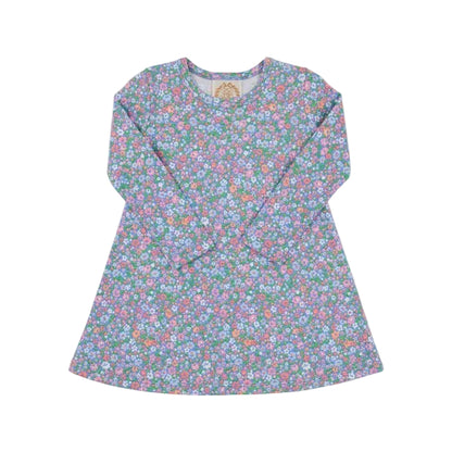 Long Sleeve Polly Play Dress- Mountain Brook Mini|12699