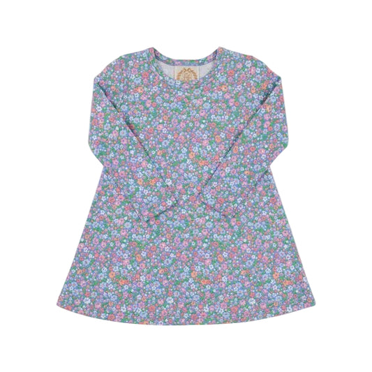 Long Sleeve Polly Play Dress- Mountain Brook Mini|12699