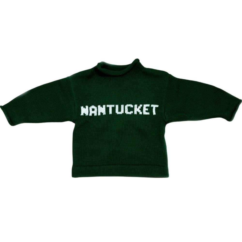 Nantucket Sweater- Hunter Green|10163