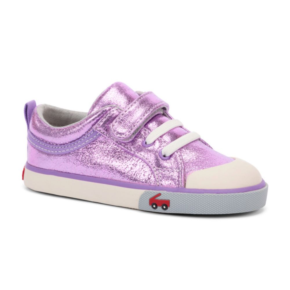 Kristin / Purple Shimmer Sneaker|1761