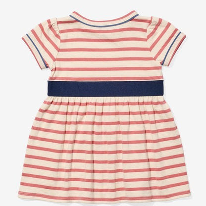 Mirren Baby Dress, Nautical Red|6825