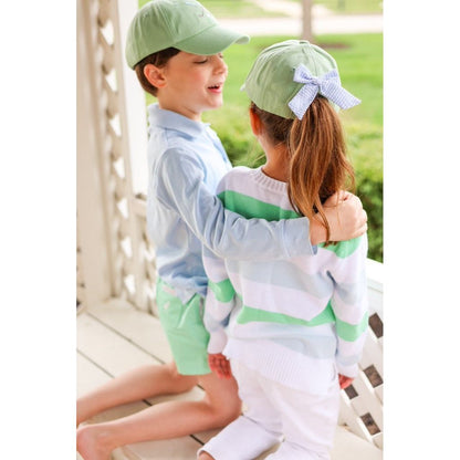 Girls' Golf Clubs Bow Baseball Hat- green|8082