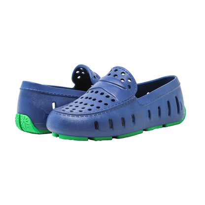 Navy/Green Floafers