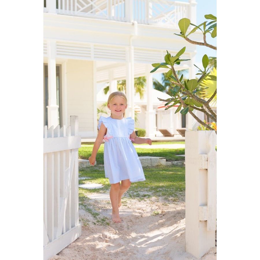 Pammy's Pinafore Dress-Seersucker|11136