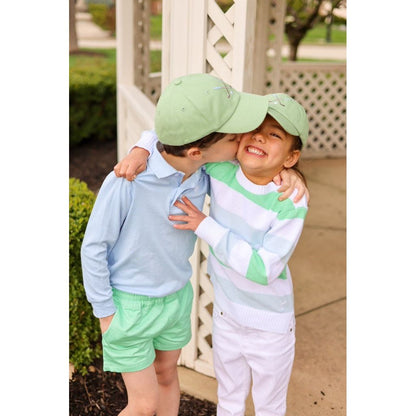 Girls' Golf Clubs Bow Baseball Hat- green|8086