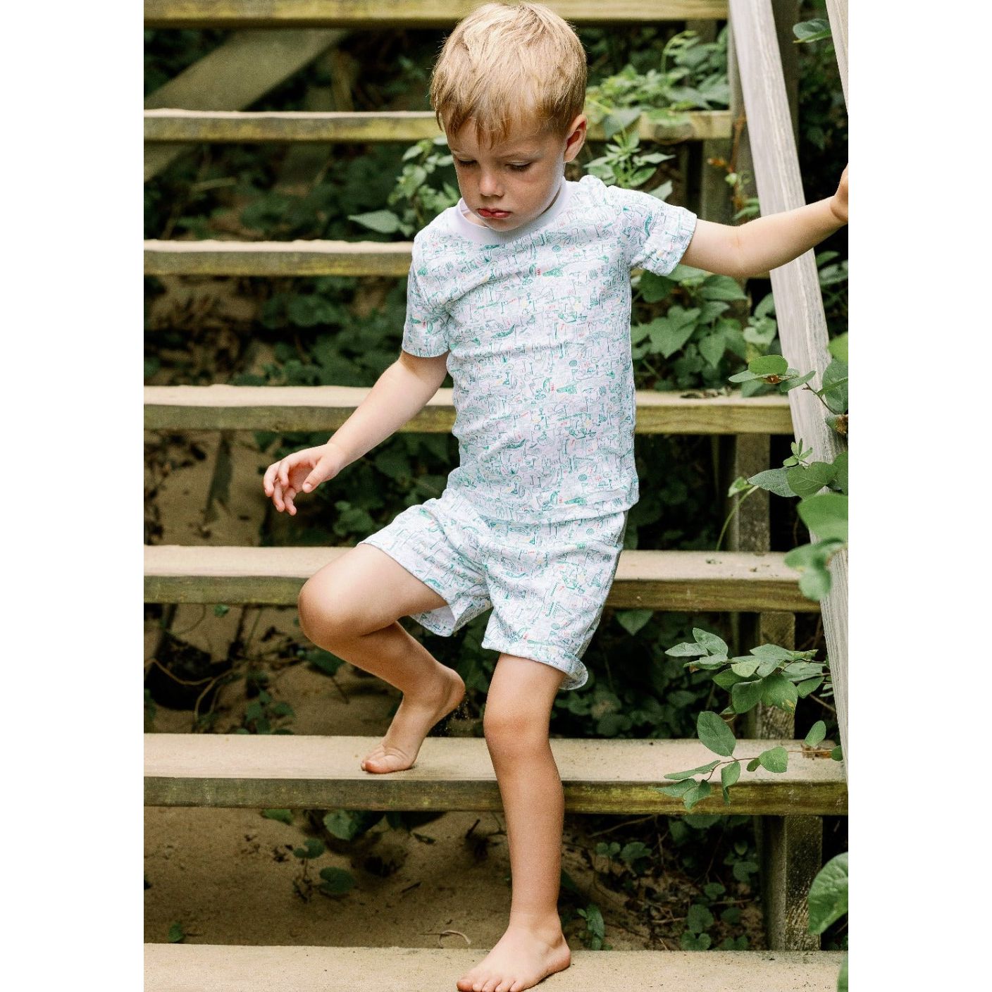 Boats Kids Short Pajama Set|8899