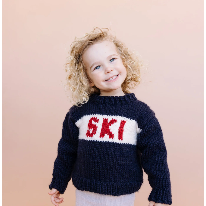 Navy SKI Sweater|6199