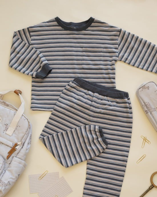 Relaxed Set Blue Stripe|12063