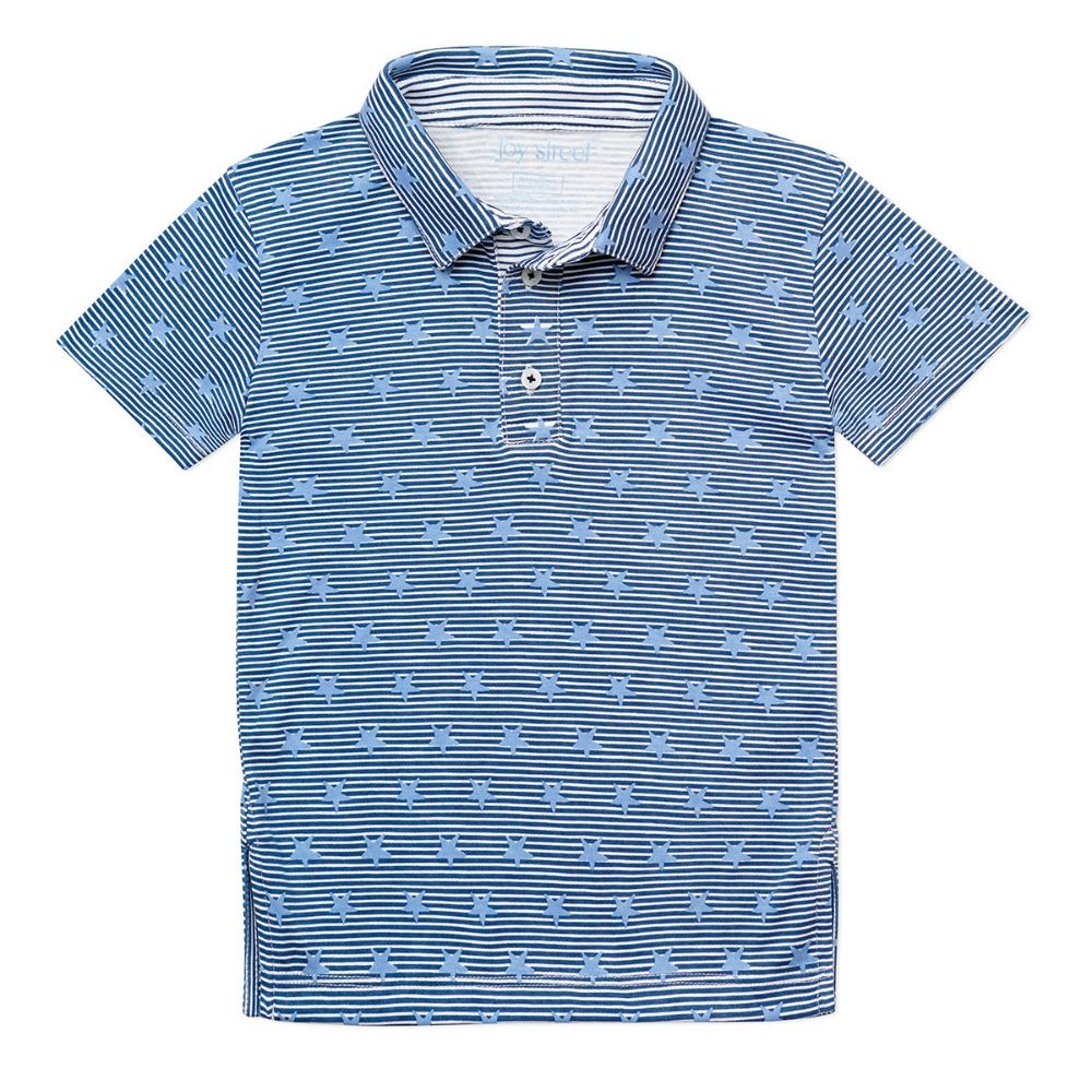 Stars & Stripes Boy's Polo Shirt|8821