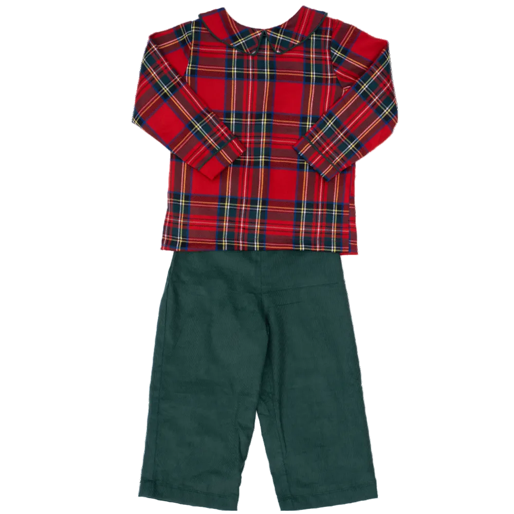 Everett Yuletide Tartan Pant Set