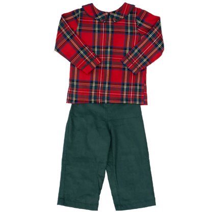 Everett Yuletide Tartan Pant Set