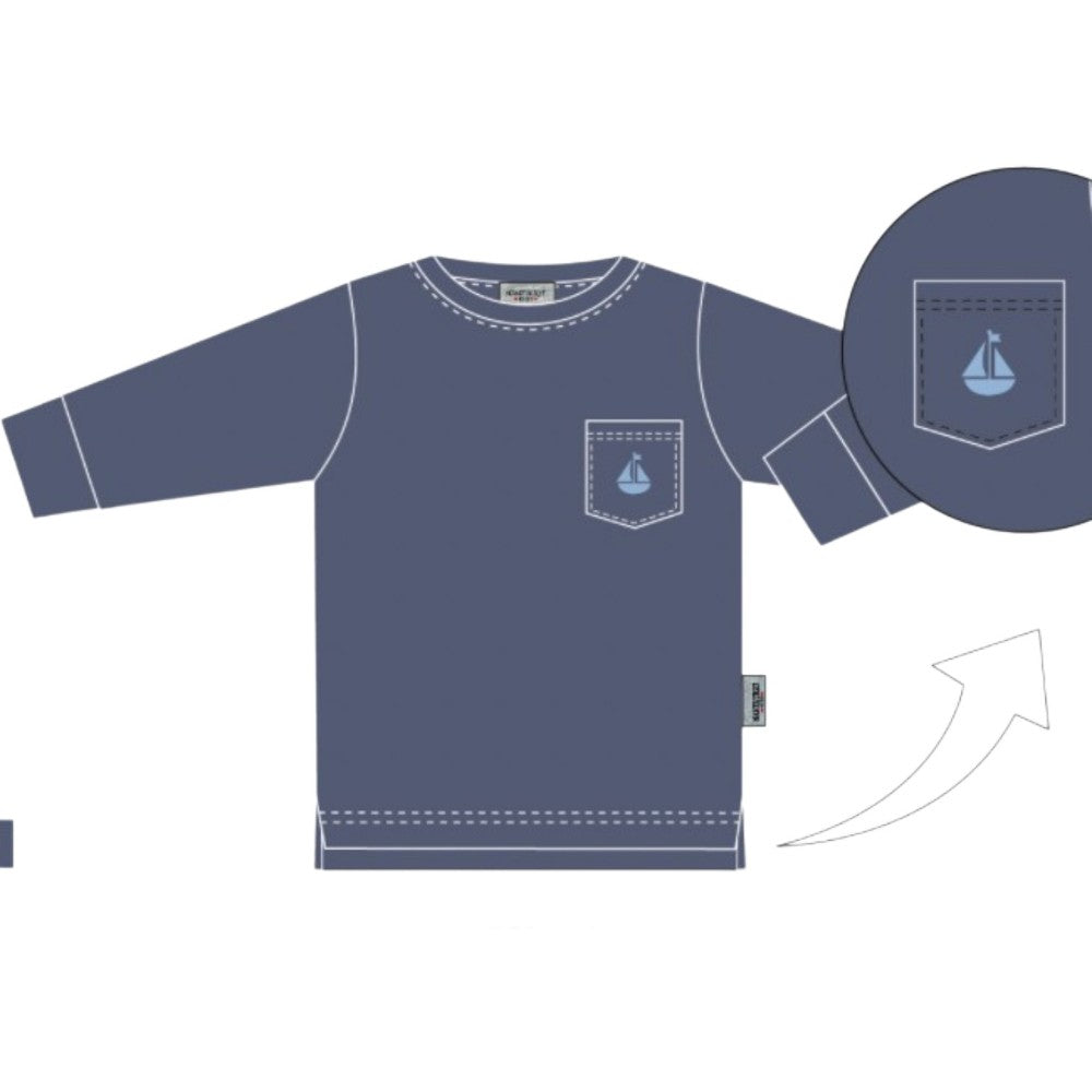 Tisbury Tee-Naval Blue|13171