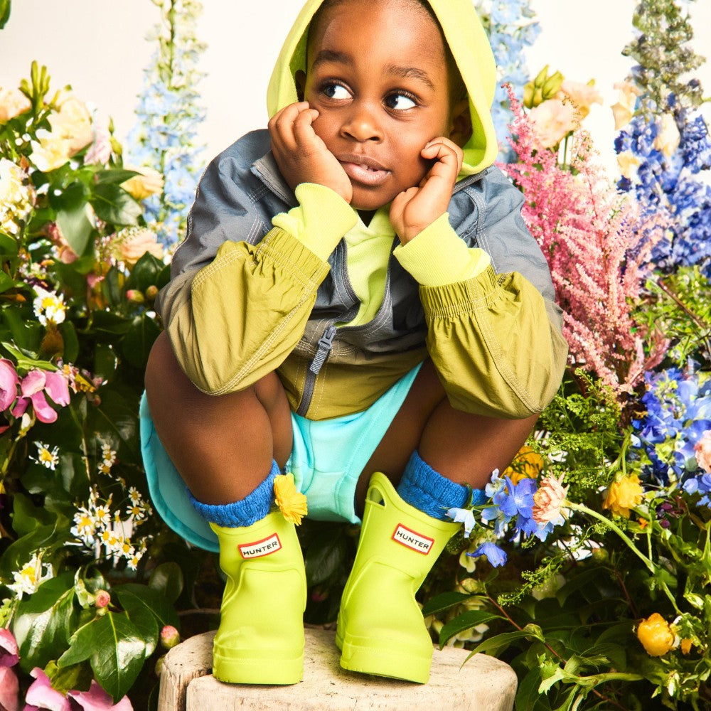 Little Kids Georgey Waterproof Rain Boots Yellow|12812