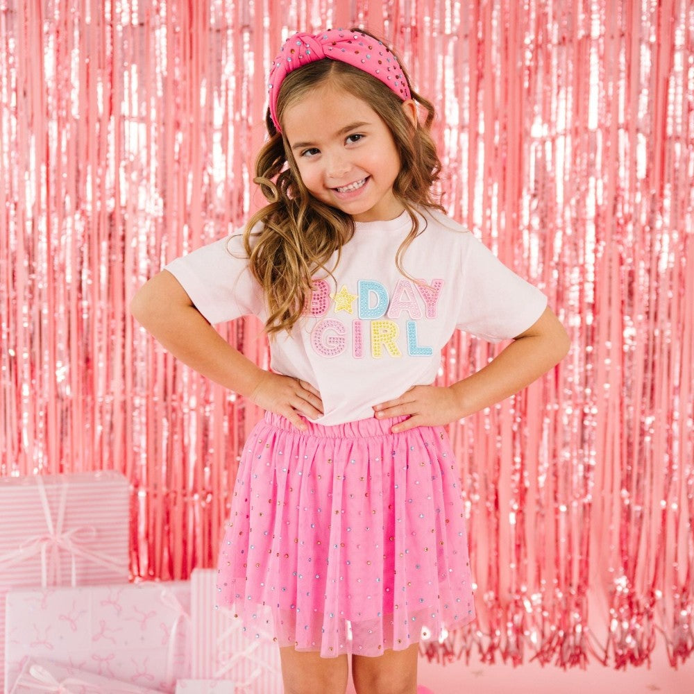 Birthday Girl Rhinestone T-shirt|12561