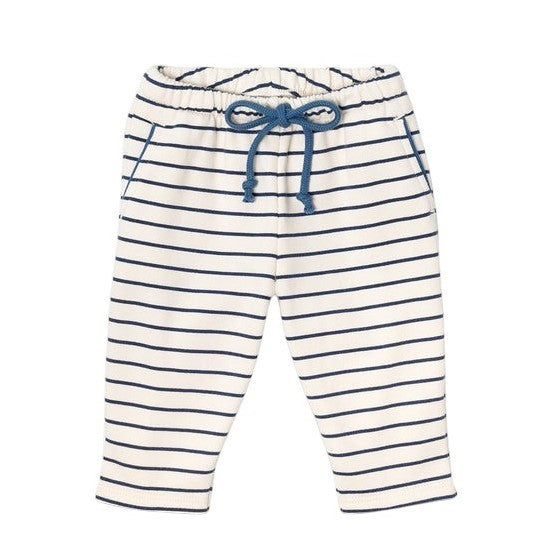 Chris Baby Jogger, Navy French Stripe|9522