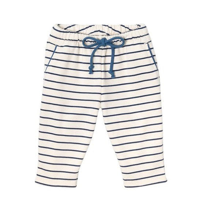 Chris Baby Jogger, Navy French Stripe|9522