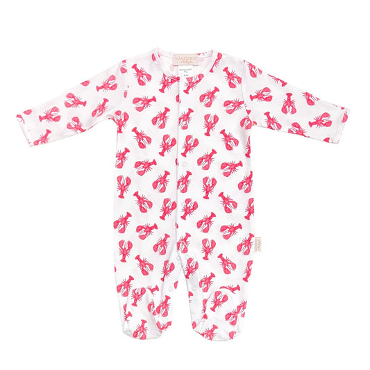 New England Lobster Pima Footed Romper|10446
