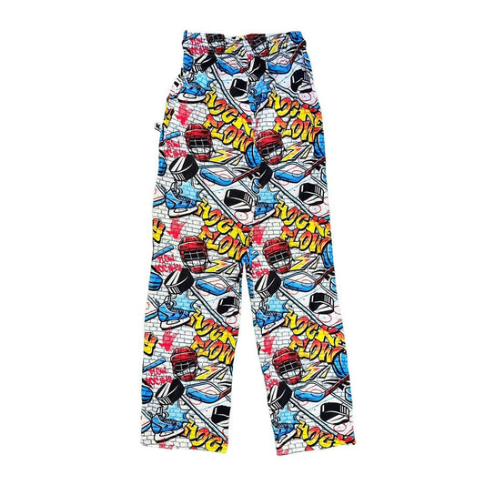 Youth Brick Graffiti Hockey Lounge Pant|13360