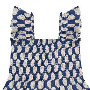 Mini Paloma Dress- Shell Beach Navy|11756
