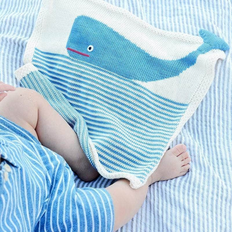 Whale Security Blank, Rattle and Hat Set|12869
