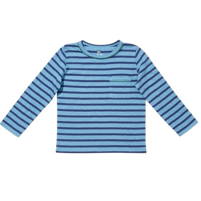 Edward T-Shirt, Ocean StrIpe|9464