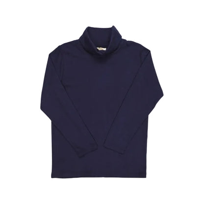 Tatum's Turtleneck Shirt & Onesie - Nantucket Navy|11903