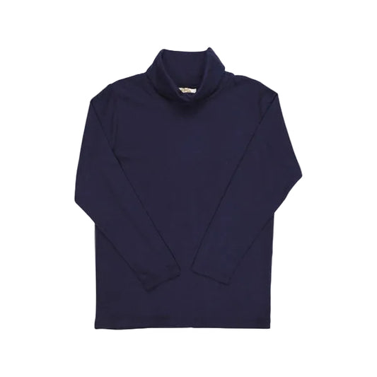 Tatum's Turtleneck Shirt & Onesie - Nantucket Navy|11903