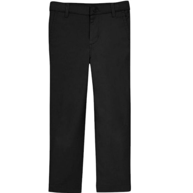 Stretch Chino Pant | Black|7677
