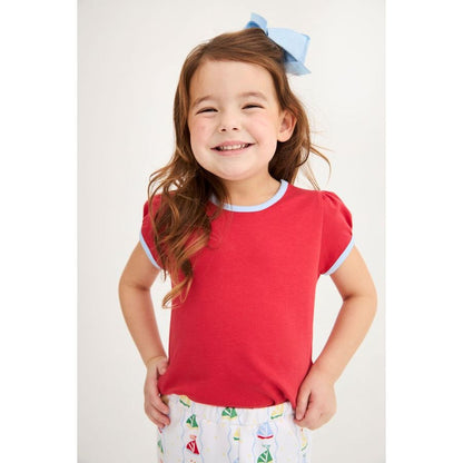 Penny's Play Shirt - Richmond Red/Beale Street Blue|11326