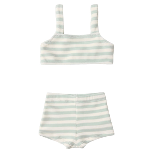 Dylan Bikini Seafoam Stripe