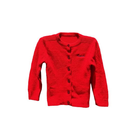 Vintage Red Captain Sweater